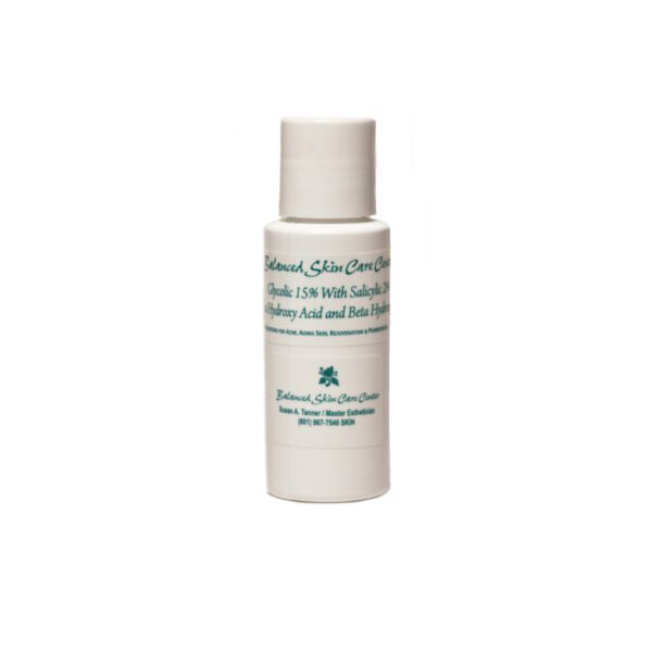 Glycolic 15% Gel with Salicylic 2% Alpha Hydroxy Acid and Beta Hydroxy Acid 2oz